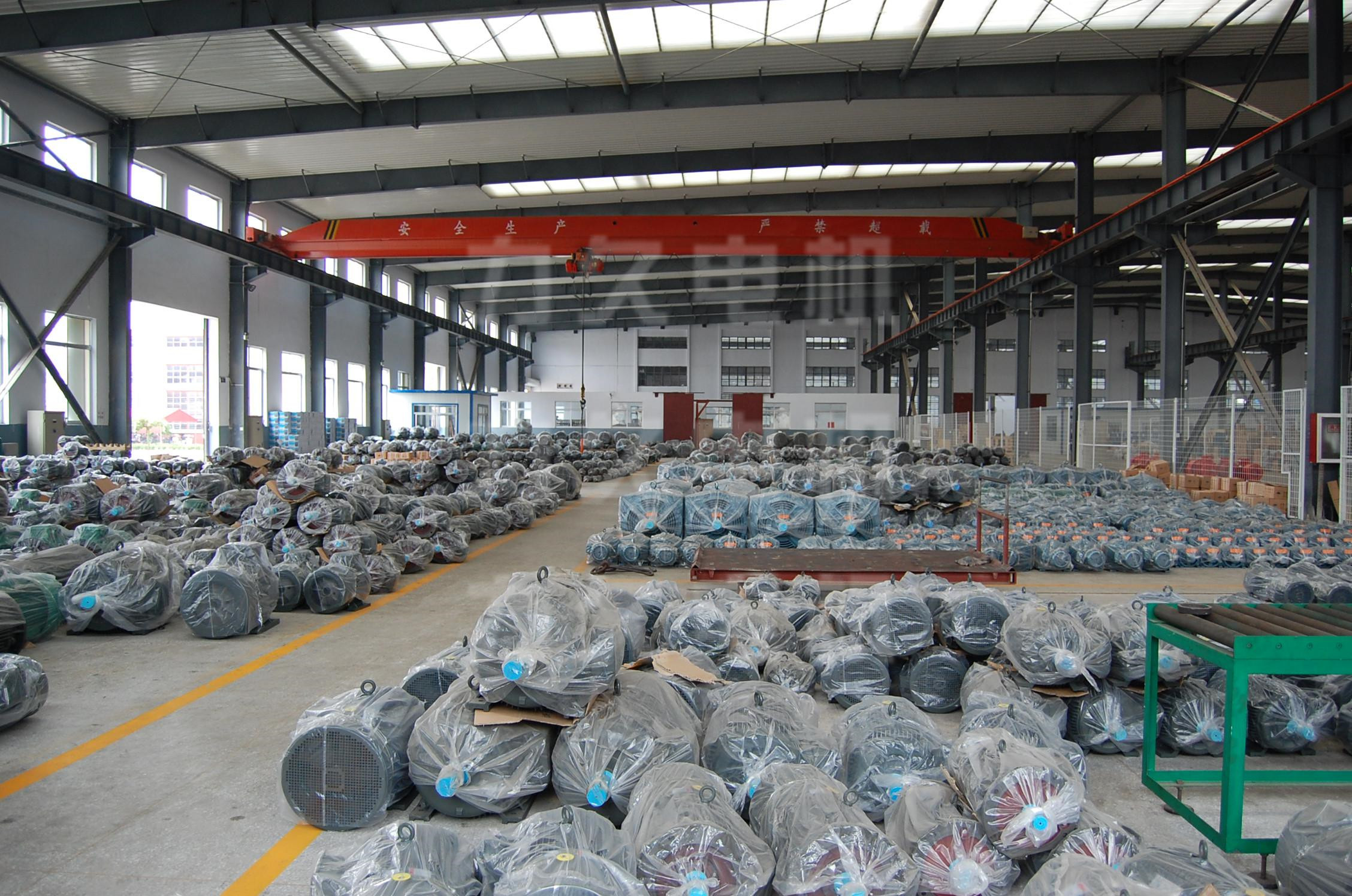 力久電機成品庫一角 力久電機成品庫一角