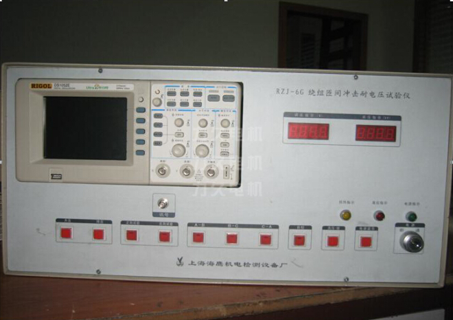 力久電機新購匝間測試儀 力久電機新購匝間測試儀