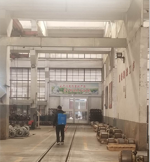 力久電機車間消毒 力久電機車間消毒