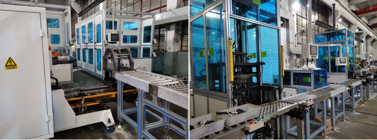 力久特種電機自動噴漆流水線 力久特種電機自動噴漆流水線