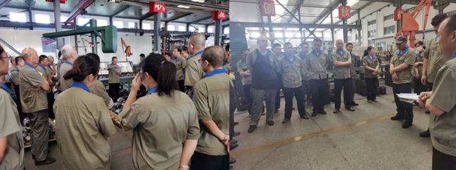 力久特種電機車間日常培訓 力久特種電機車間日常培訓