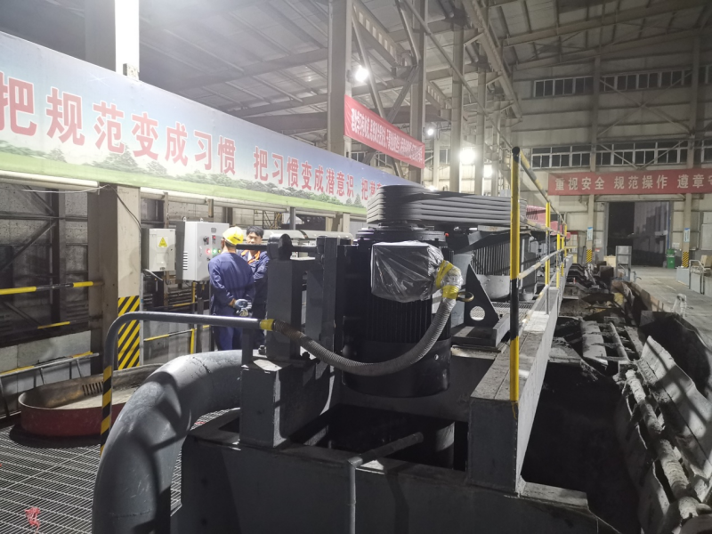 力久永磁電機在某黃金礦業(yè)公司浮選機上改造應用