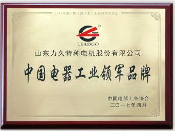 中國(guó)電器工業(yè)領(lǐng)軍品牌 中國(guó)電器工業(yè)領(lǐng)軍品牌